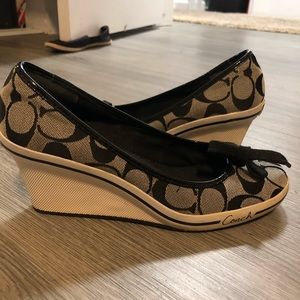 Coach wedges